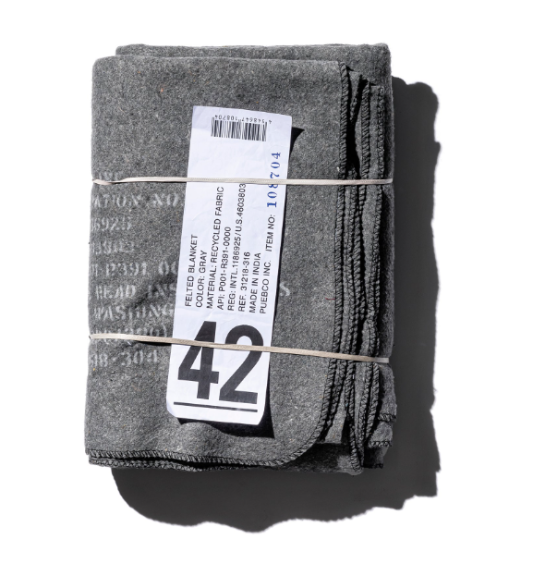 Coperta in feltro di cotone Puebco - Plaid | M11 Shop