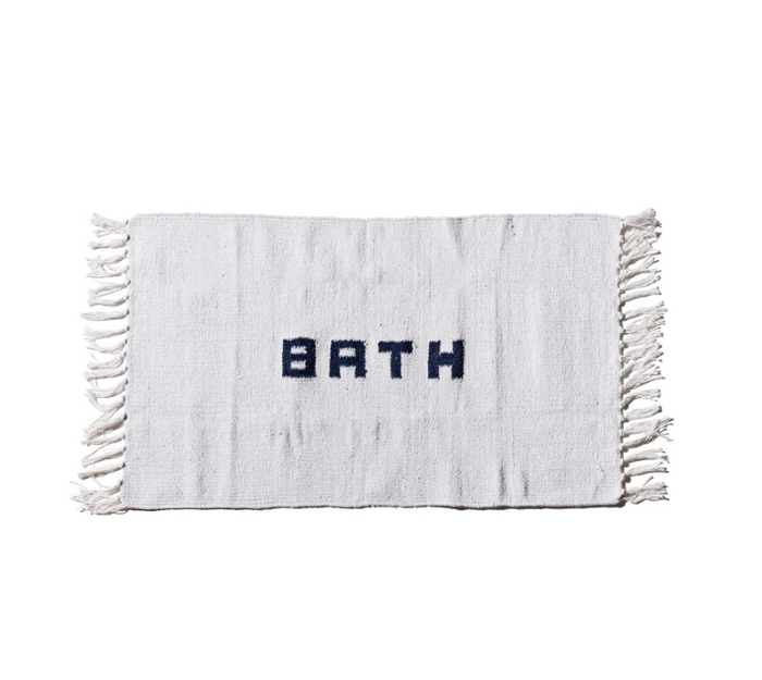 Tappeto Bath realizzato a mano con filato reciclato Puebco - Tappeti e Cuscini | M11 Shop