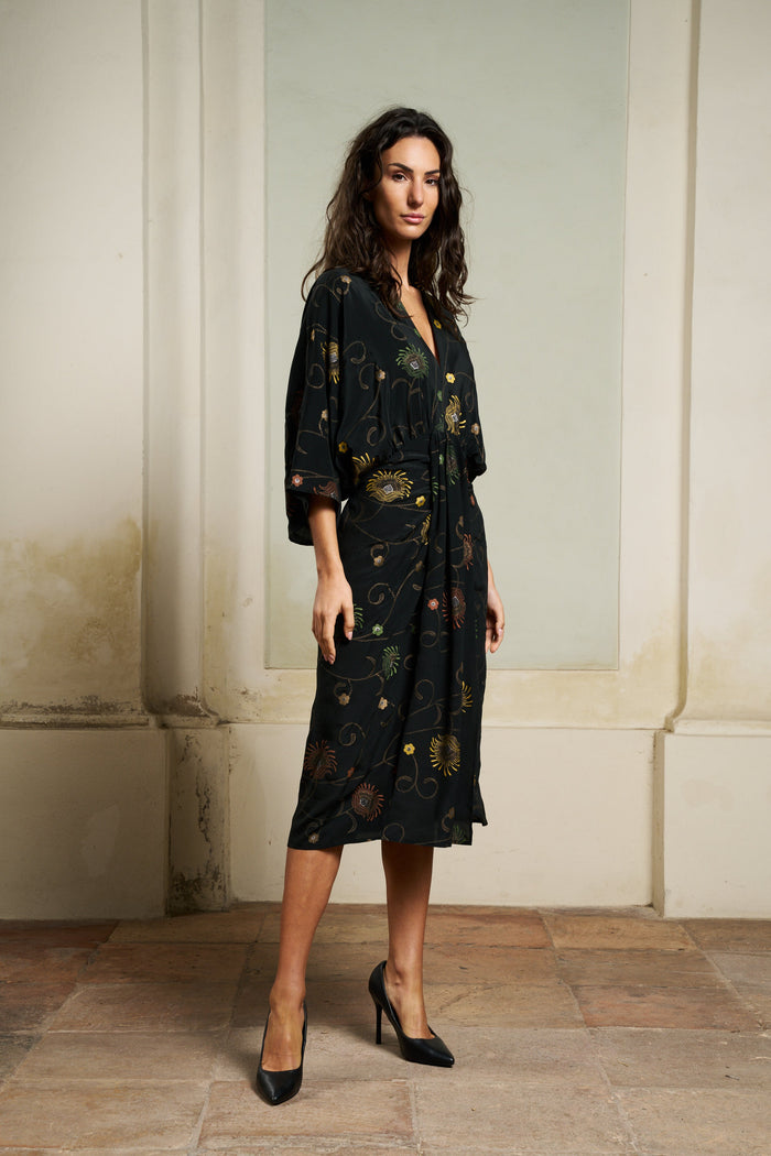 Juno Sissel Edelbo Silk Dress - Women's Dresses and Clothing | M11 Shop
