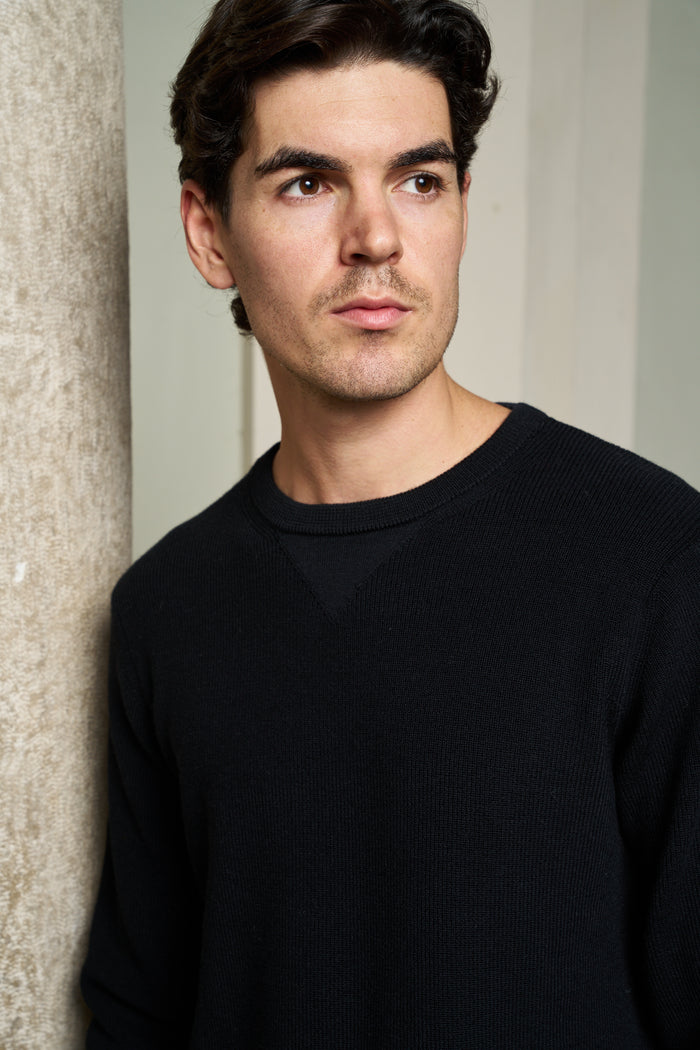 Pullover da uomo Good Basics Merz b. Schwanen - Maglieria Uomo | M11 Shop