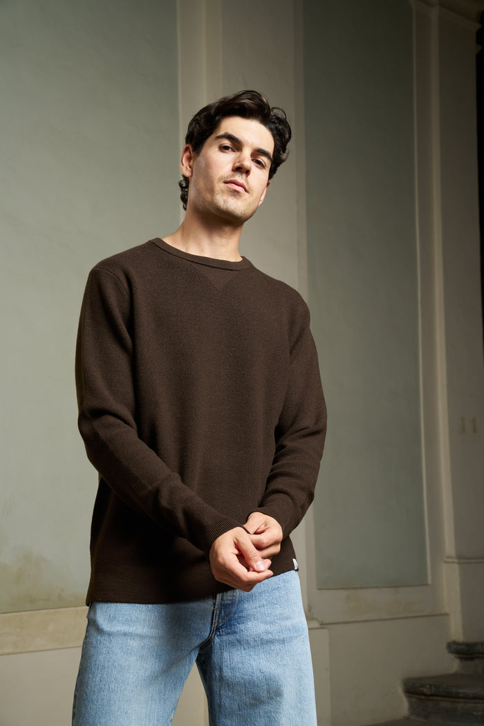 Pullover da uomo Good Basics Merz b. Schwanen - Maglieria Uomo | M11 Shop