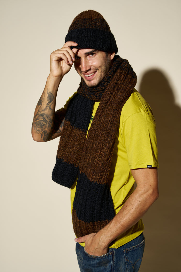 Sciarpa fatta a mano Sublime Roe - Sciarpe | M11 Shop