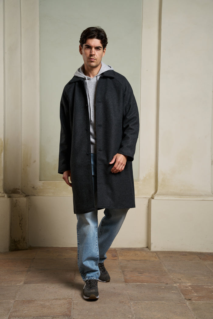Cappotto in lana Mac Edwin - Men's Jackets | M11 Shop