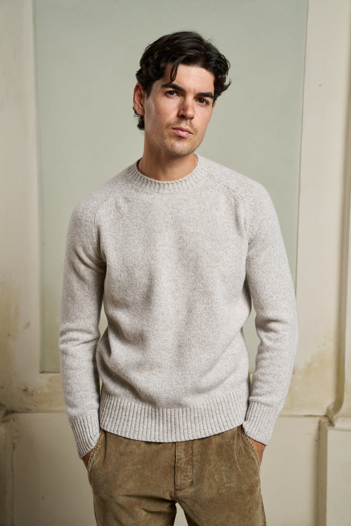 Maglione girocollo 100% lana Masq - Maglieria Uomo | M11 Shop