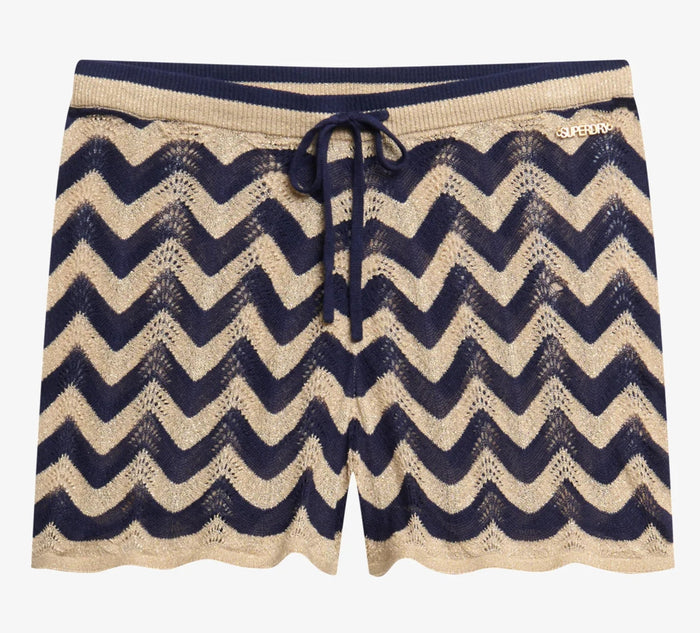 Short in maglia Zig Zag Superdry - Pantaloni Donna | M11 Shop