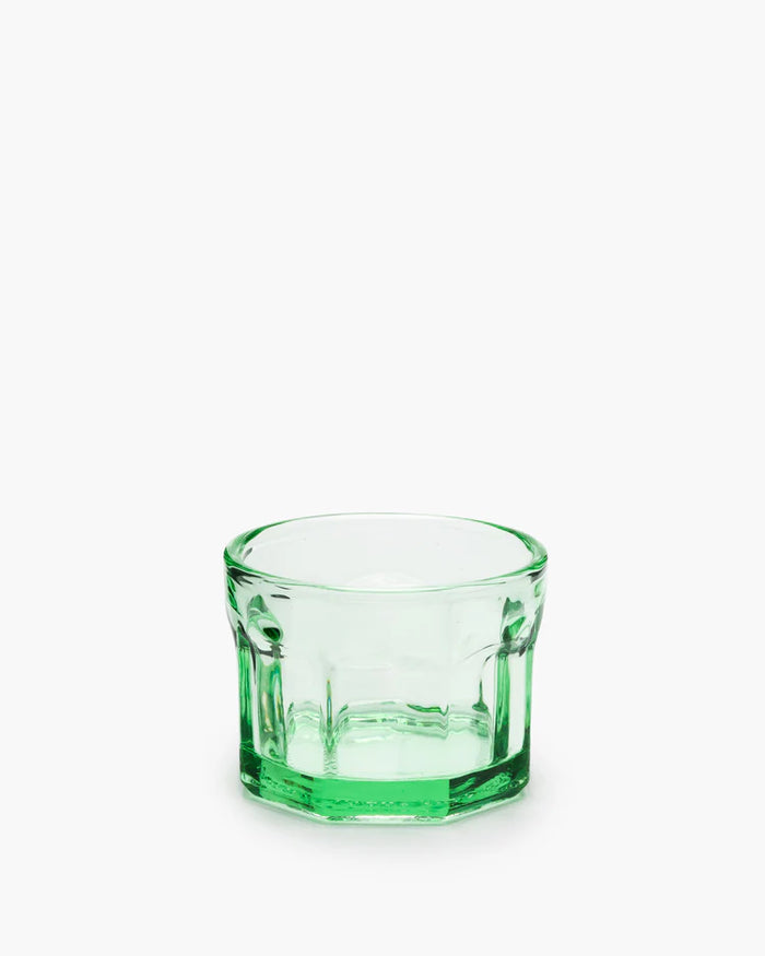 Bicchiere verde trasparente piccolo 16 CL Serax - Bicchieri e Brocche | M11 Shop