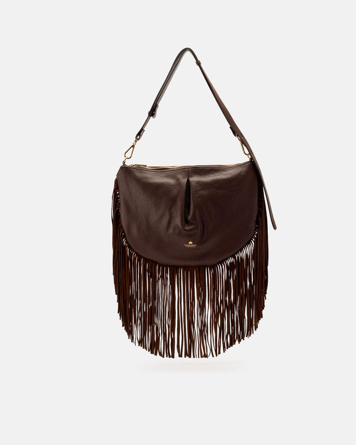 Emma maxi folk con frange Cuoieria Fiorentina - Accessori | M11 Shop