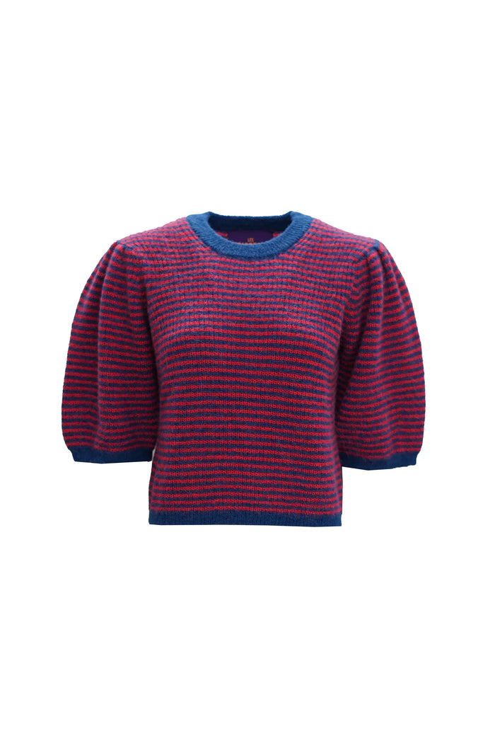 Pullover a maniche corte a palloncino Federica Les Tricots d'O - Abbigliamento Donna | M11 Shop