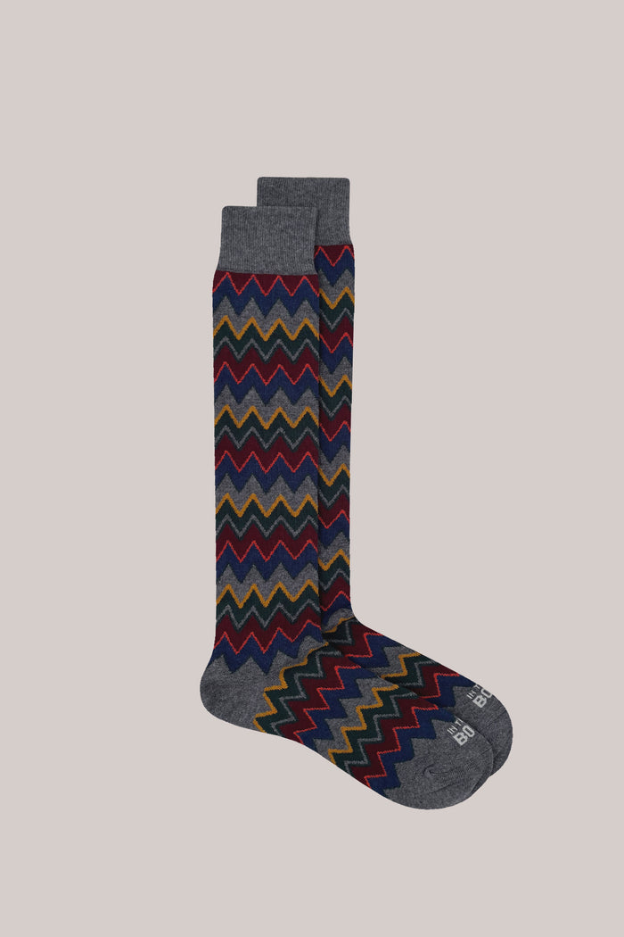Calze lunghe fantasia da uomo In The Box - FW 25/26 | M11 Shop