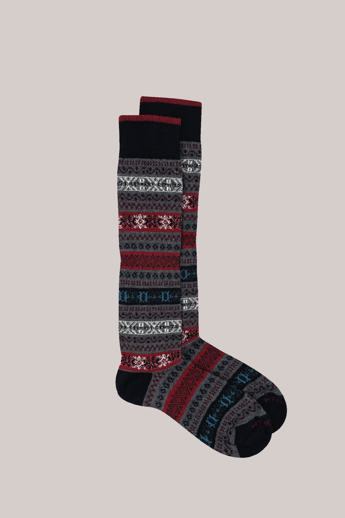 Calze lunghe Jaquard da uomo In The Box - FW 25/26 | M11 Shop