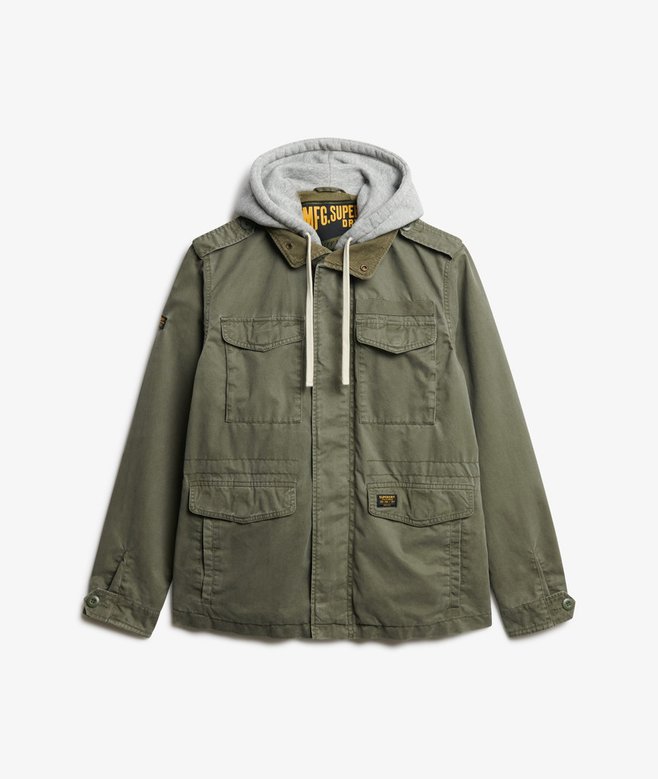 Giacca con cappuccio Rookie Field Superdry - Giacche Uomo | M11 Shop