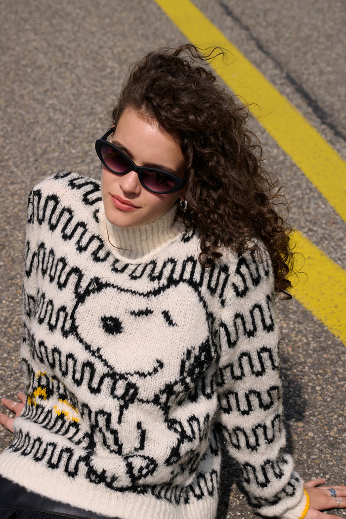 Maglione Snoopy Princess goes Hollywood - Women's Knitwear | M11 Shop