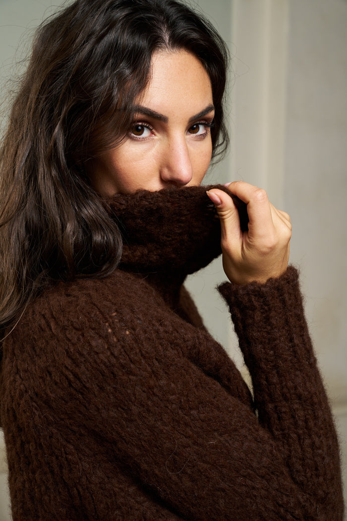 Maglione a collo alto Judy Sibinlinnebjerg - Women's Knitwear | M11 Shop