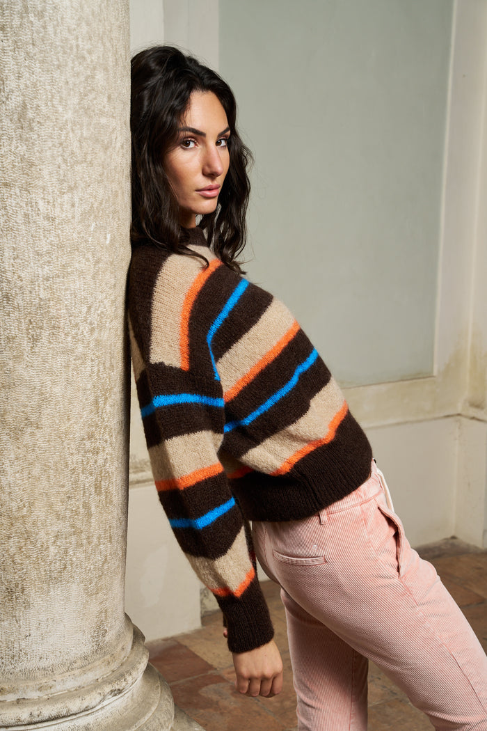 Les Tricots d'O striped sweater - Women's Clothing | M11 Shop