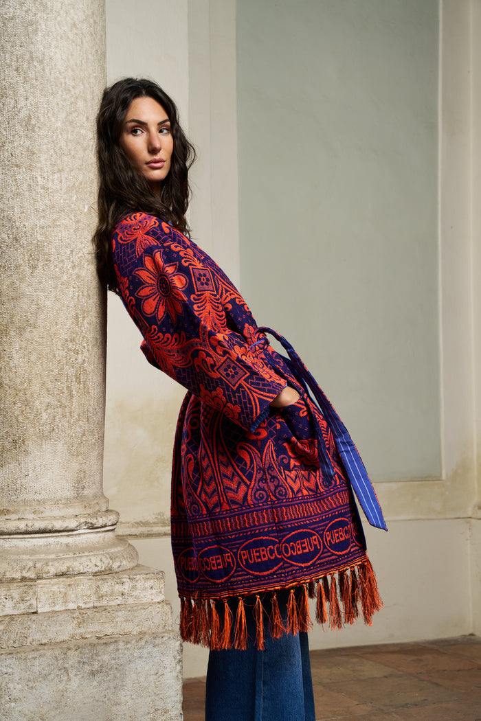 Kimono reversibile in tessuto Puebco - Women's Jackets | M11 Shop