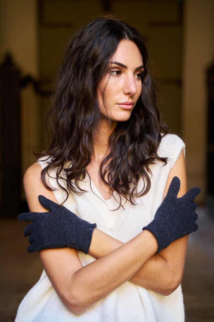 Guanti 100% cashmere Palme - Gloves | M11 Shop
