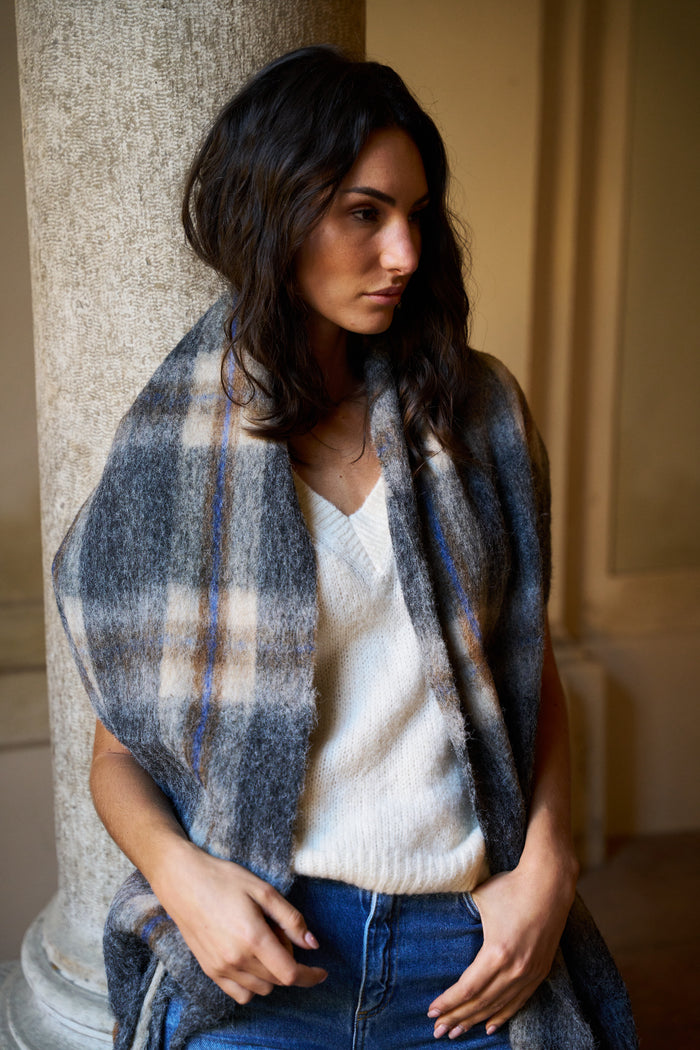 Sciarpa con frange Palme - Scarves | M11 Shop