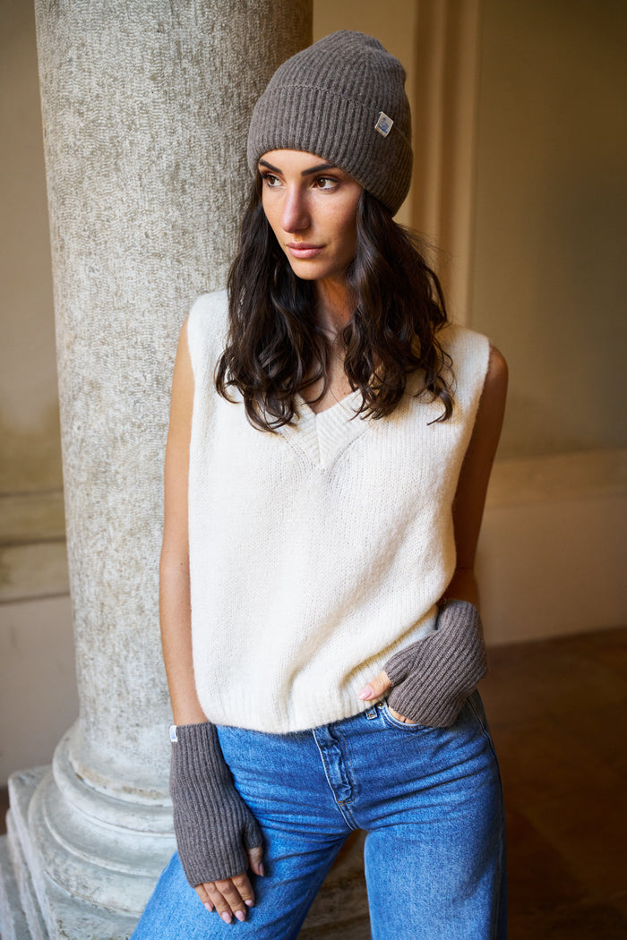 Merino wool/cashmire/silk beanie Good Basic Merz b. Schwanen - Caps | M11 Shop
