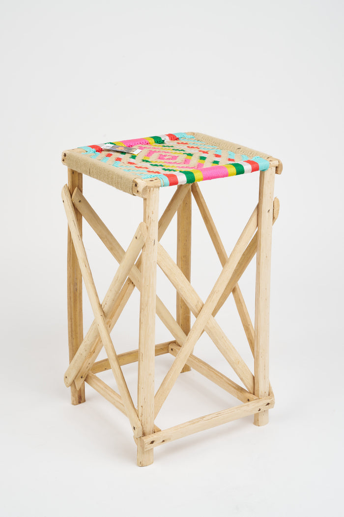 Sgabello Bismark multicolore h 64cm Ea Déco - Accessori per la Casa | M11 Shop