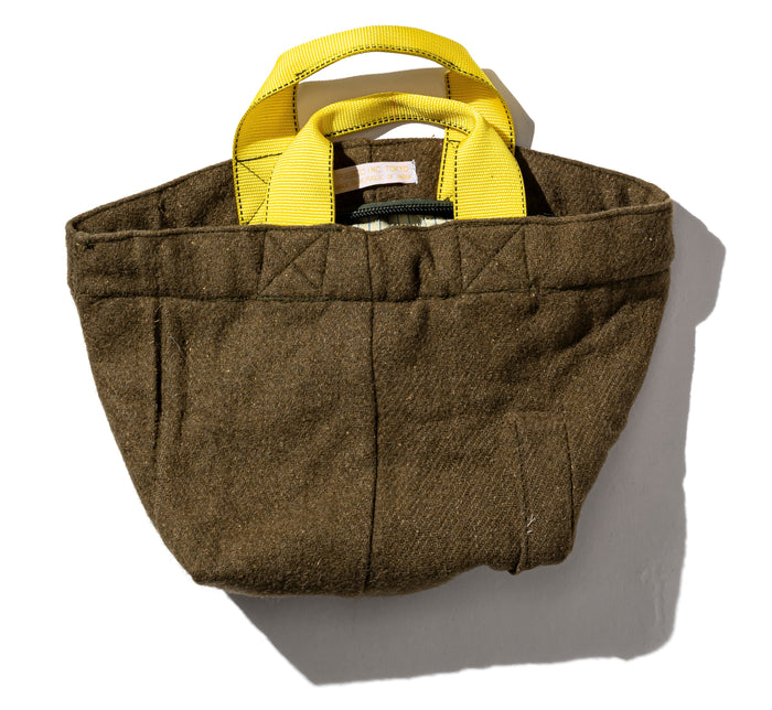 Borsa Tote in lana con zip Edizione limitata Puebco - Bags and Leather Goods | M11 Shop