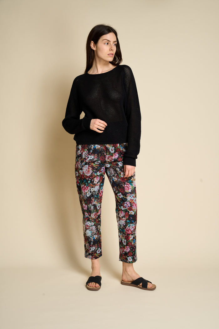 Flower Jeans limited edition M11Shop - Abbigliamento Donna | M11 Shop