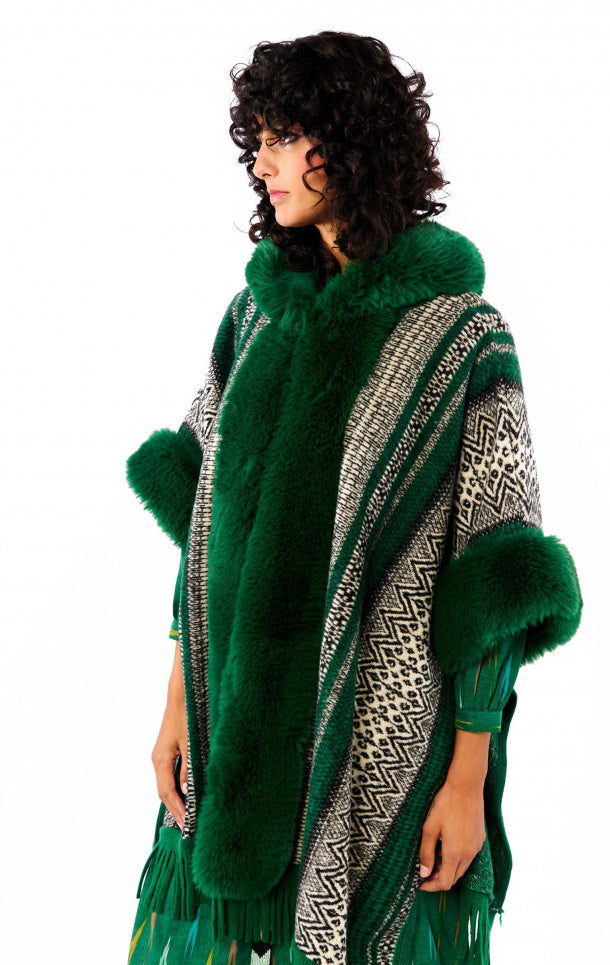 Poncho Felipe Wild - Giacche Donna | M11 Shop