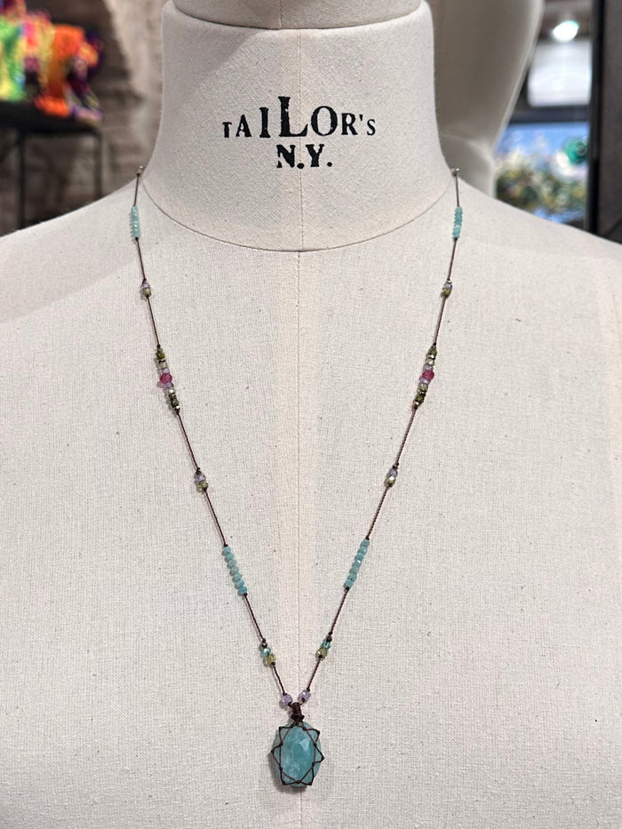 Collana con pietre dure Sophia Ilyoucha - Gioielli | M11 Shop
