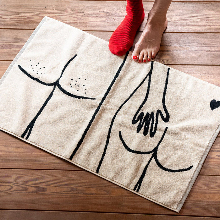 Tappetino per il bagno Naked couple back Helen B - ALL | M11 Shop
