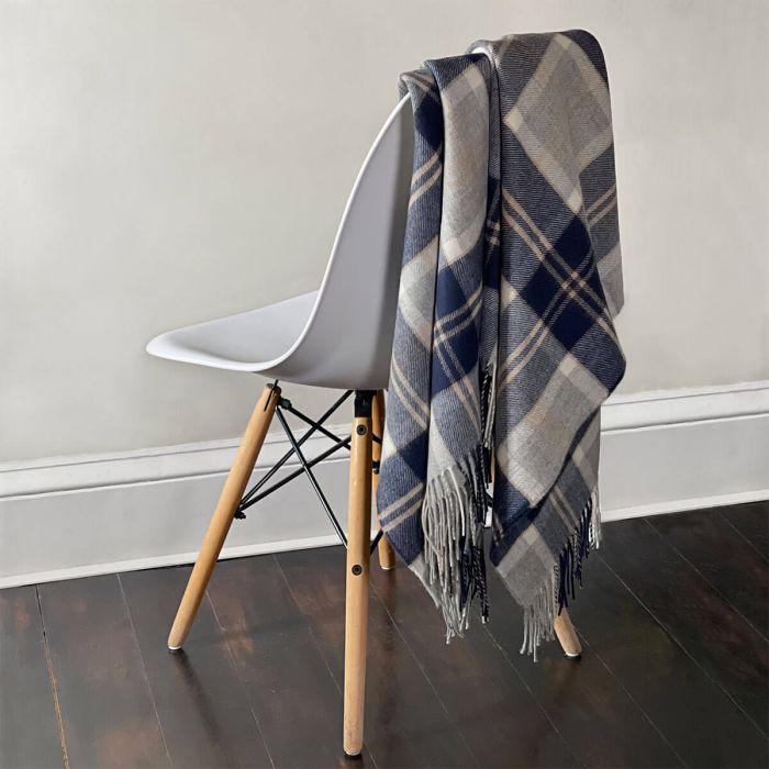 Coperta Borders 100% lana Lochcarron - Plaid | M11 Shop