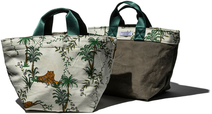 Borsa a mano con stampa vintage Puebco - borse | M11 Shop