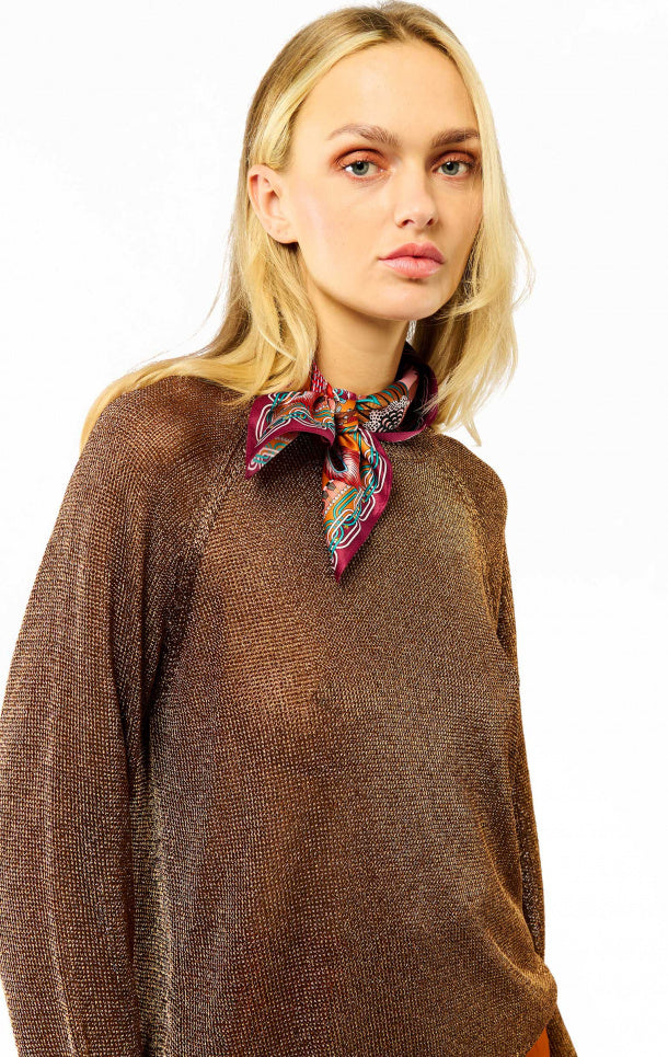 Romy Wild Lurex Sweater - ALL | M11 Shop