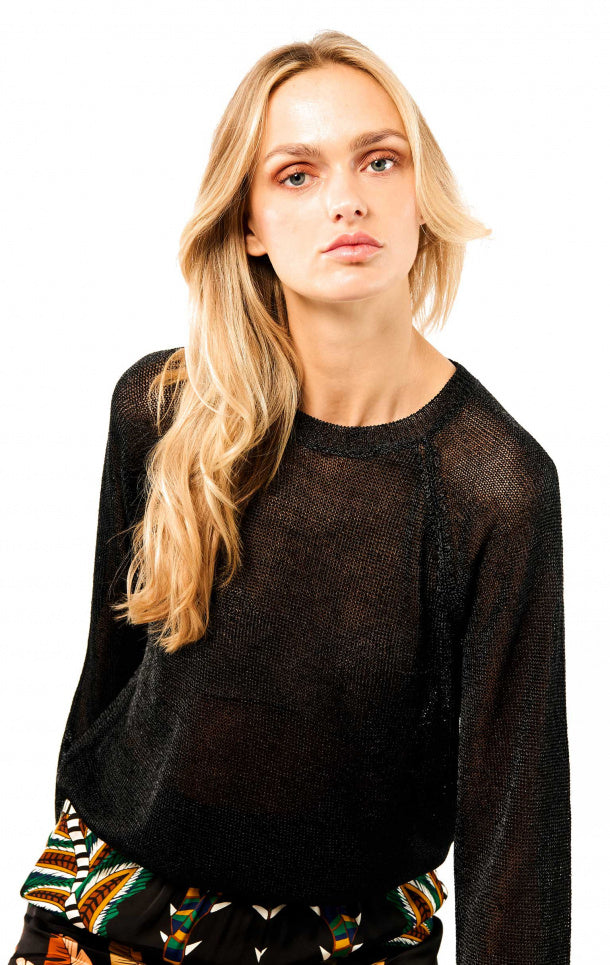 Romy Wild Lurex Sweater - ALL | M11 Shop