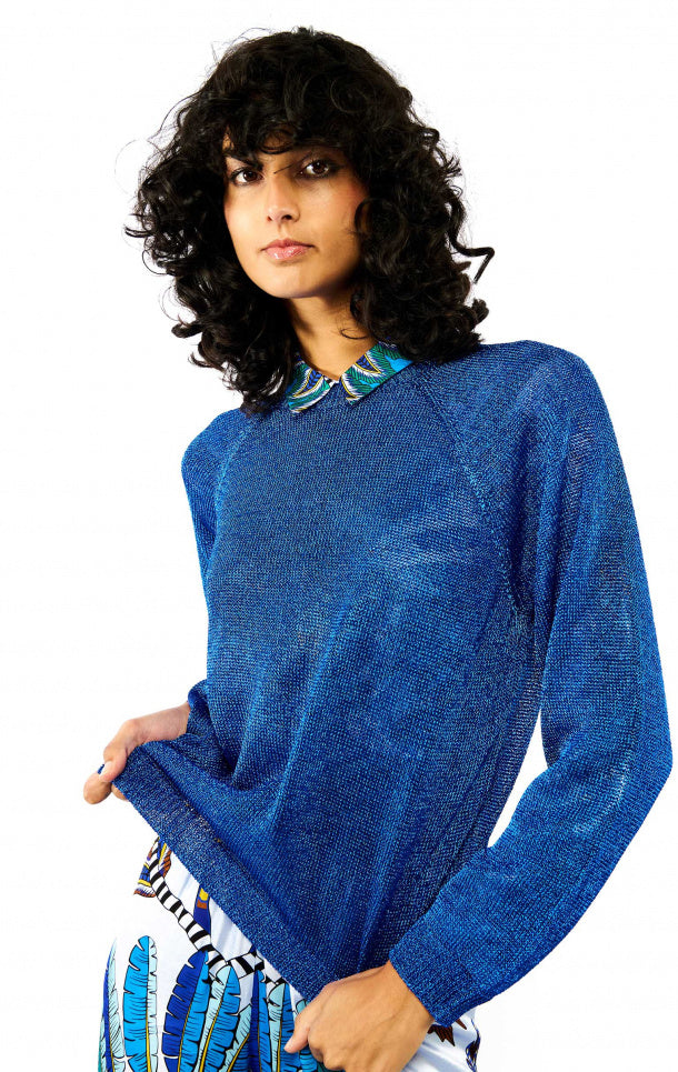 Romy Wild Lurex Sweater - ALL | M11 Shop