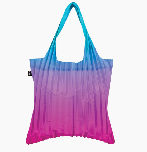Loqi Rainbow Blue Pleated Bag - Bags and Leather Goods | M11 Shop