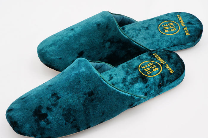 Ciabatte in velluto Puebco - Scarpe | M11 Shop
