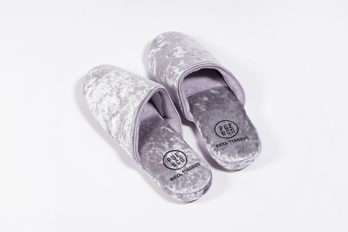 Ciabatte in velluto Puebco - Scarpe | M11 Shop