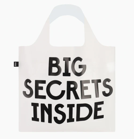 Borsa trasparente Snask secret and classified Loqi - Borse e Pelletteria | M11 Shop