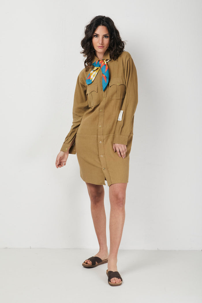 Camicia lunga Pullover Puebco - Camicie Donna | M11 Shop