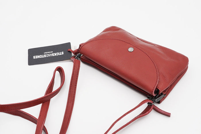 Sticksandstones Leather Bermuda Bag - All the products | M11 Shop