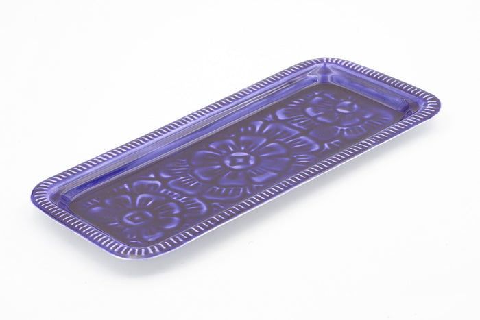 Vassoio triangolare Berbere viola 2 Bazar de Luxe - Vassoi | M11 Shop