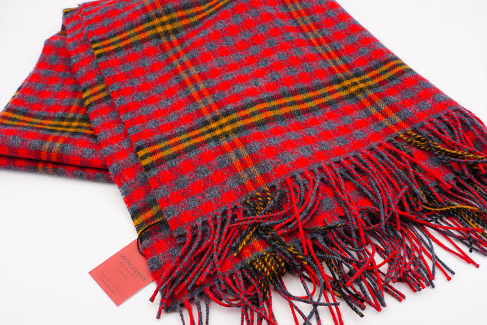 Coperta Red red rose Lochcarron of Scotland - Plaid | M11 Shop