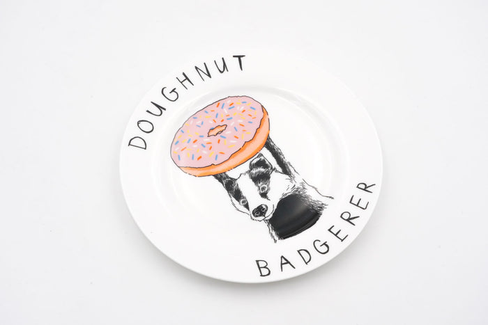 Piattino Doughnut badgererJimbobart - Accessori per la Casa | M11 Shop