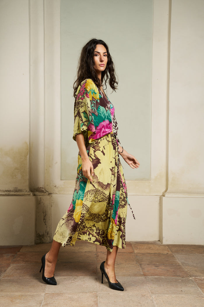 Abito wrap in seta Brenda Sissel Edelbo | M11 Shop