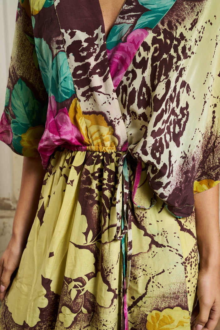 Abito wrap in seta Brenda Sissel Edelbo | M11 Shop