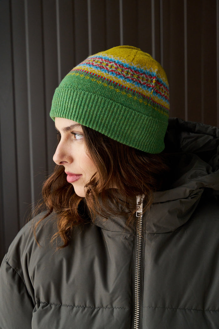 Cappello con risvolto alpino in lana Merino Eribé | M11 Shop