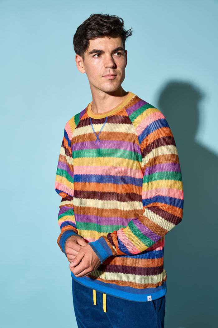 Felpa a righe multicolor Limited Edition M11Shop | M11 Shop