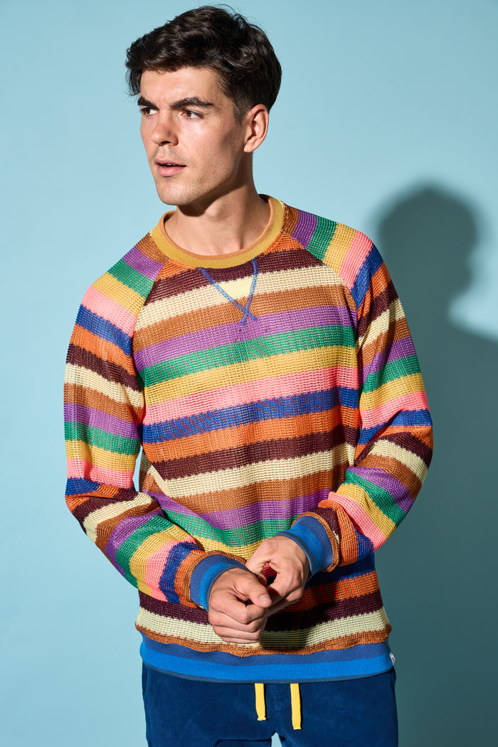 Felpa a righe multicolor Limited Edition M11Shop | M11 Shop