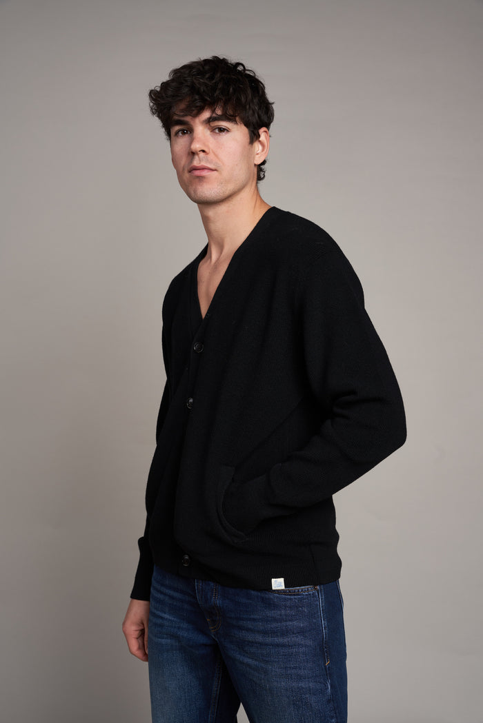 Cardigan da uomo Good Basics Merz b. Schwanen | M11 Shop