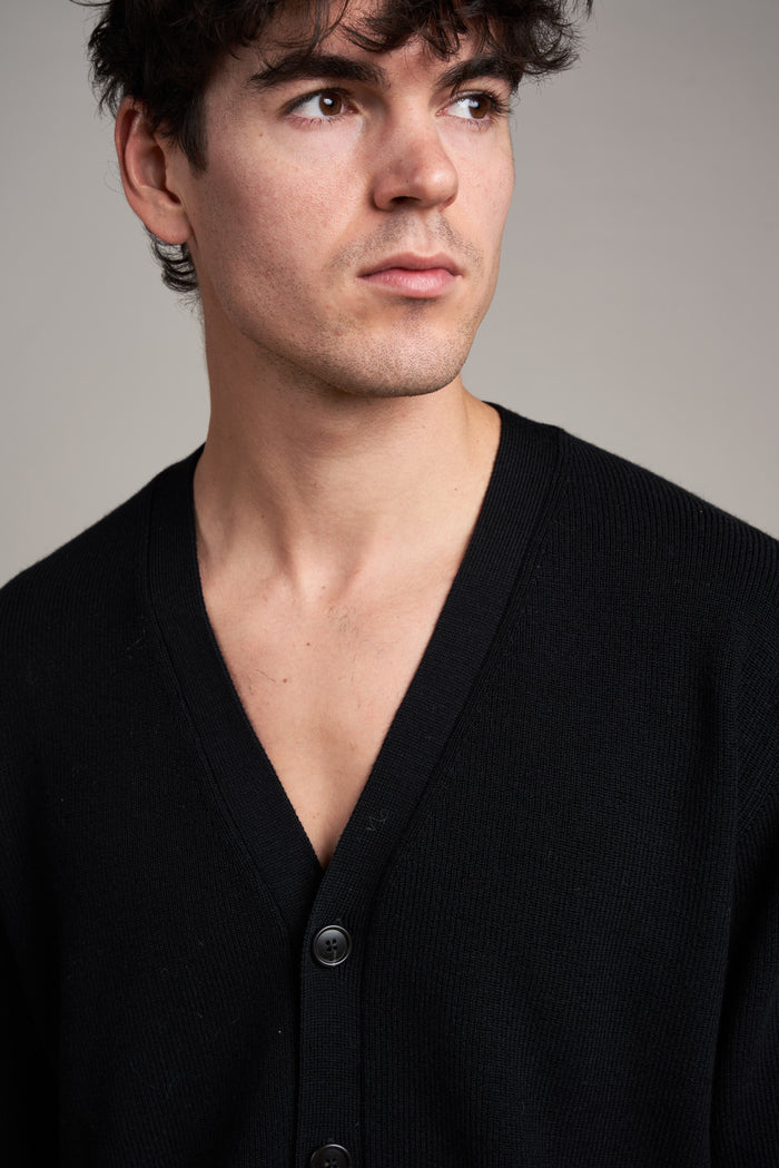 Cardigan da uomo Good Basics Merz b. Schwanen | M11 Shop