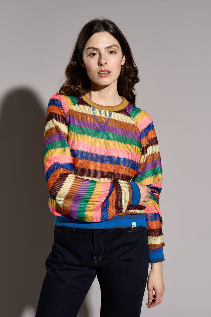 Felpa a righe multicolor Limited Edition M11Shop | M11 Shop